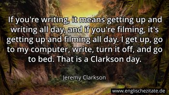 Englisches Zitat von Jeremy Clarkson als Bild