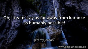 Englisches Zitat von Jeremy Jordan als Bild