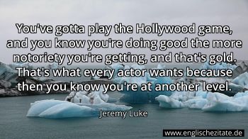 Englisches Zitat von Jeremy Luke als Bild