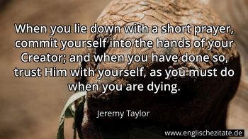 Englisches Zitat von Jeremy Taylor als Bild