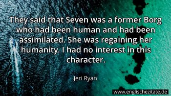 Englisches Zitat von Jeri Ryan als Bild