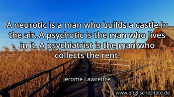 Englisches Zitat von Jerome Lawrence als Bild