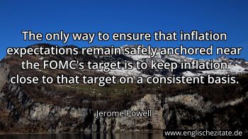 Englisches Zitat von Jerome Powell als Bild