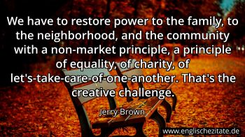 Englisches Zitat von Jerry Brown als Bild