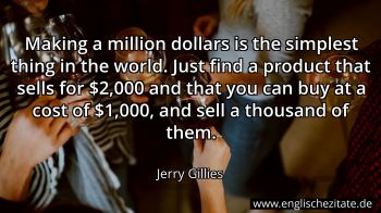 Englisches Zitat von Jerry Gillies als Bild