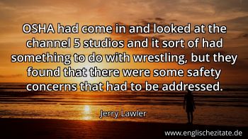 Englisches Zitat von Jerry Lawler als Bild
