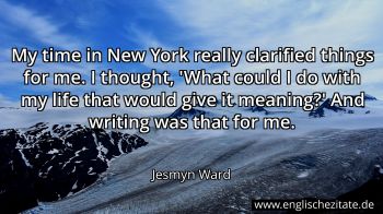 Englisches Zitat von Jesmyn Ward als Bild