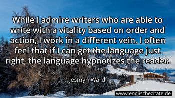 Englisches Zitat von Jesmyn Ward als Bild