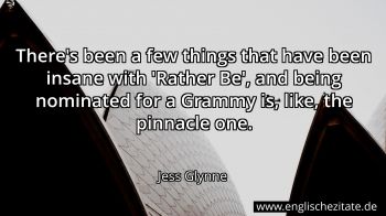Englisches Zitat von Jess Glynne als Bild