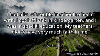 Englisches Zitat von Jesse Ball als Bild
