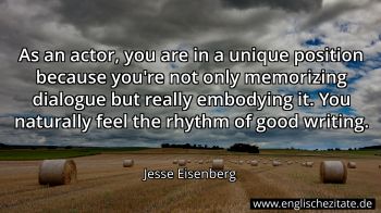 Englisches Zitat von Jesse Eisenberg als Bild