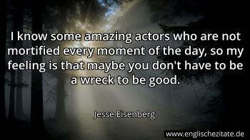 Englisches Zitat von Jesse Eisenberg als Bild