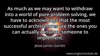 Englisches Zitat von Jesse James Garrett als Bild