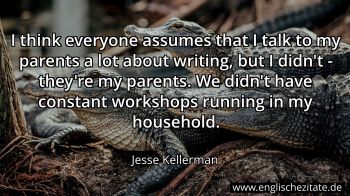 Englisches Zitat von Jesse Kellerman als Bild