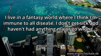Englisches Zitat von Jesse Spencer als Bild