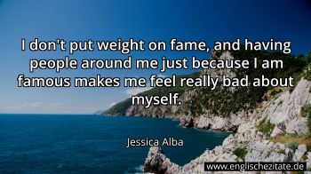 Englisches Zitat von Jessica Alba als Bild