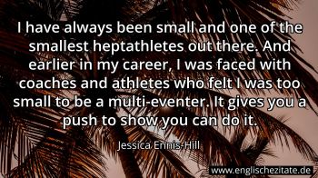 Englisches Zitat von Jessica Ennis-Hill als Bild