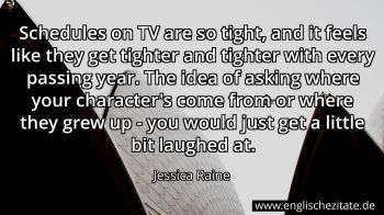 Englisches Zitat von Jessica Raine als Bild