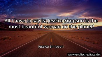 Englisches Zitat von Jessica Simpson als Bild