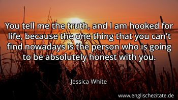 Englisches Zitat von Jessica White als Bild