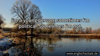 Englisches Zitat von Jessica Williams als Bild