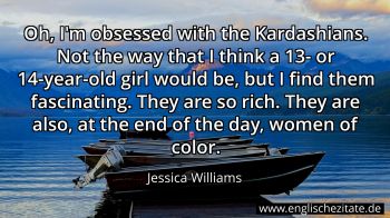 Englisches Zitat von Jessica Williams als Bild