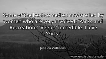 Englisches Zitat von Jessica Williams als Bild