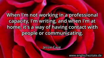 Englisches Zitat von Jessie Cave als Bild
