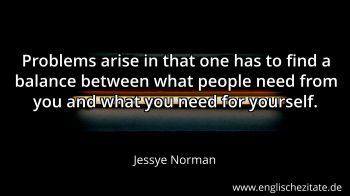 Englisches Zitat von Jessye Norman als Bild