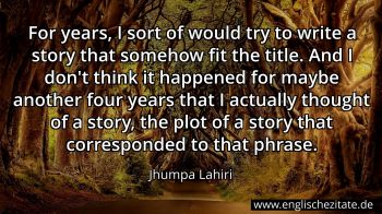 Englisches Zitat von Jhumpa Lahiri als Bild