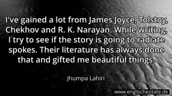 Englisches Zitat von Jhumpa Lahiri als Bild
