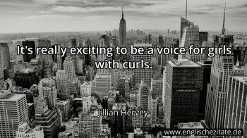 Englisches Zitat von Jillian Hervey als Bild