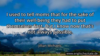 Englisches Zitat von Jillian Michaels als Bild