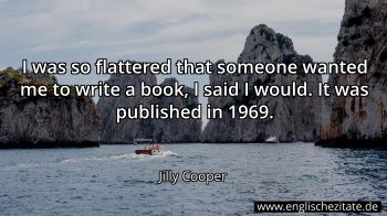 Englisches Zitat von Jilly Cooper als Bild