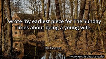 Englisches Zitat von Jilly Cooper als Bild