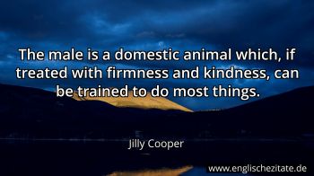 Englisches Zitat von Jilly Cooper als Bild
