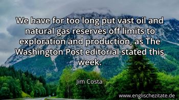 Englisches Zitat von Jim Costa als Bild