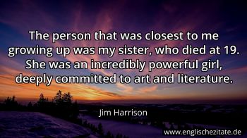 Englisches Zitat von Jim Harrison als Bild