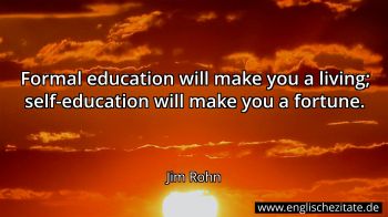 Englisches Zitat von Jim Rohn als Bild