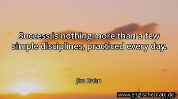 Englisches Zitat von Jim Rohn als Bild