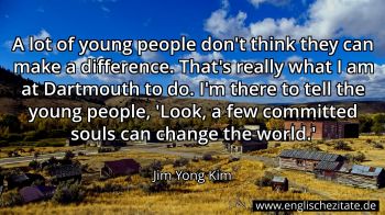 Englisches Zitat von Jim Yong Kim als Bild