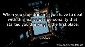 Englisches Zitat von Jimmy Breslin als Bild