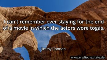 Englisches Zitat von Jimmy Cannon als Bild
