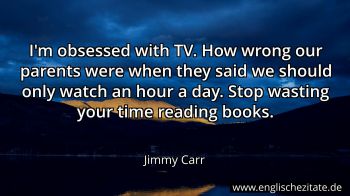 Englisches Zitat von Jimmy Carr als Bild