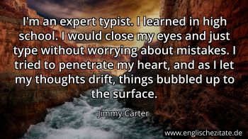 Englisches Zitat von Jimmy Carter als Bild