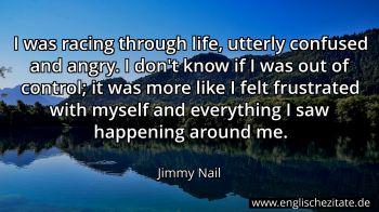 Englisches Zitat von Jimmy Nail als Bild