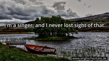 Englisches Zitat von Jimmy Scott als Bild