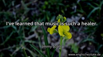 Englisches Zitat von Jimmy Scott als Bild