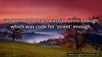 Englisches Zitat von Jimmy Smits als Bild