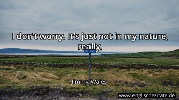 Englisches Zitat von Jimmy Wales als Bild